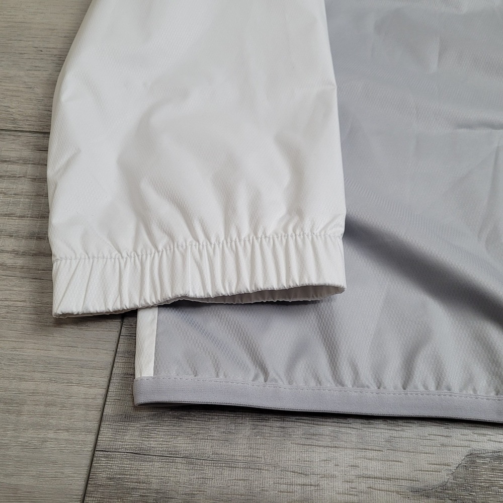 ⛳Adidas Golf Climastorm Jacket Mens 2XL White Zip TaylorMade Pebble Beach 2018 - Picture 14 of 16